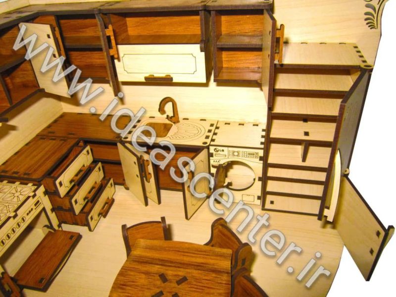 ماکت سرویس آشپزخانه دکوری - Image 8