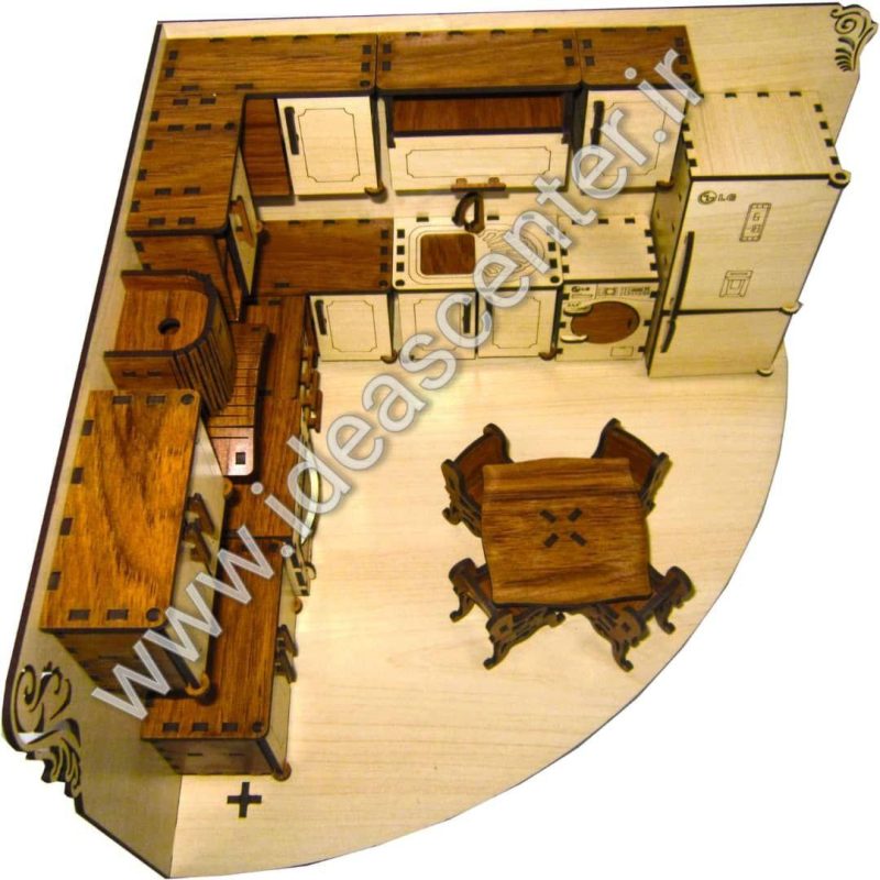ماکت سرویس آشپزخانه دکوری - Image 6