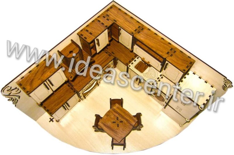 ماکت سرویس آشپزخانه دکوری - Image 3