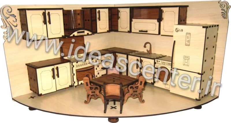 ماکت سرویس آشپزخانه دکوری - Image 4