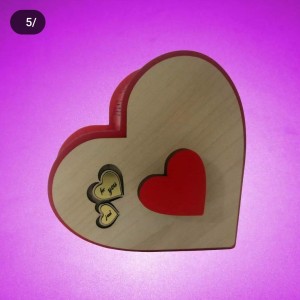 جعبه قلبی دلربا